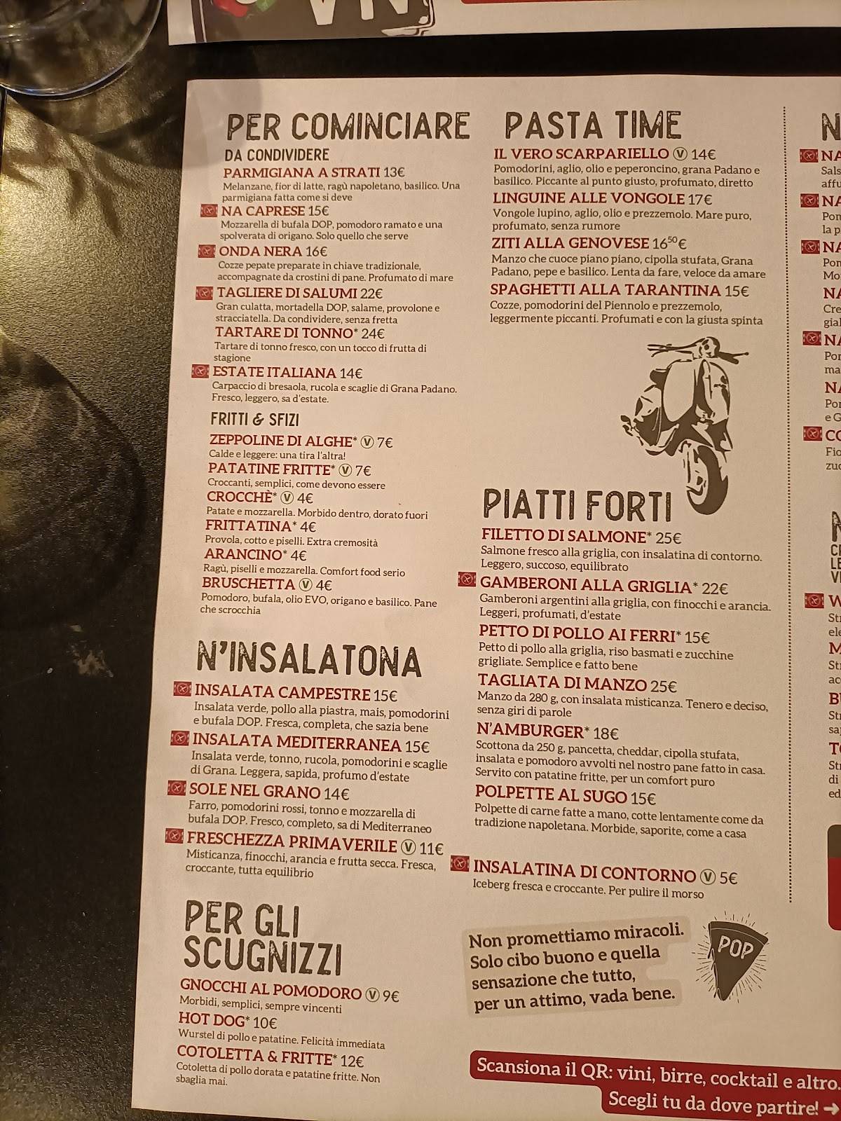 Ristorante Napizz - Rimini Tribunale меню