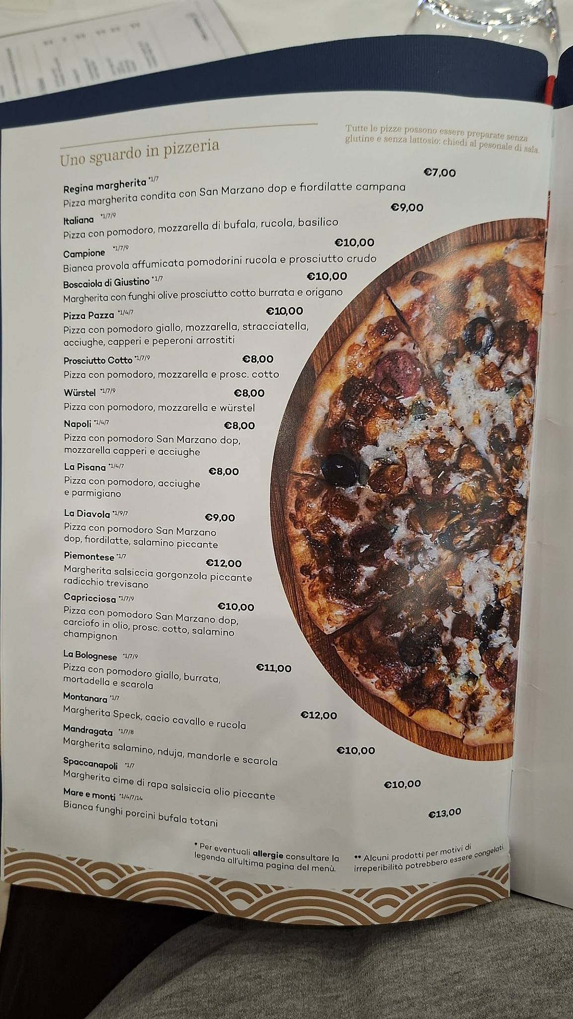 Ristorante Pizzeria Da Rino меню