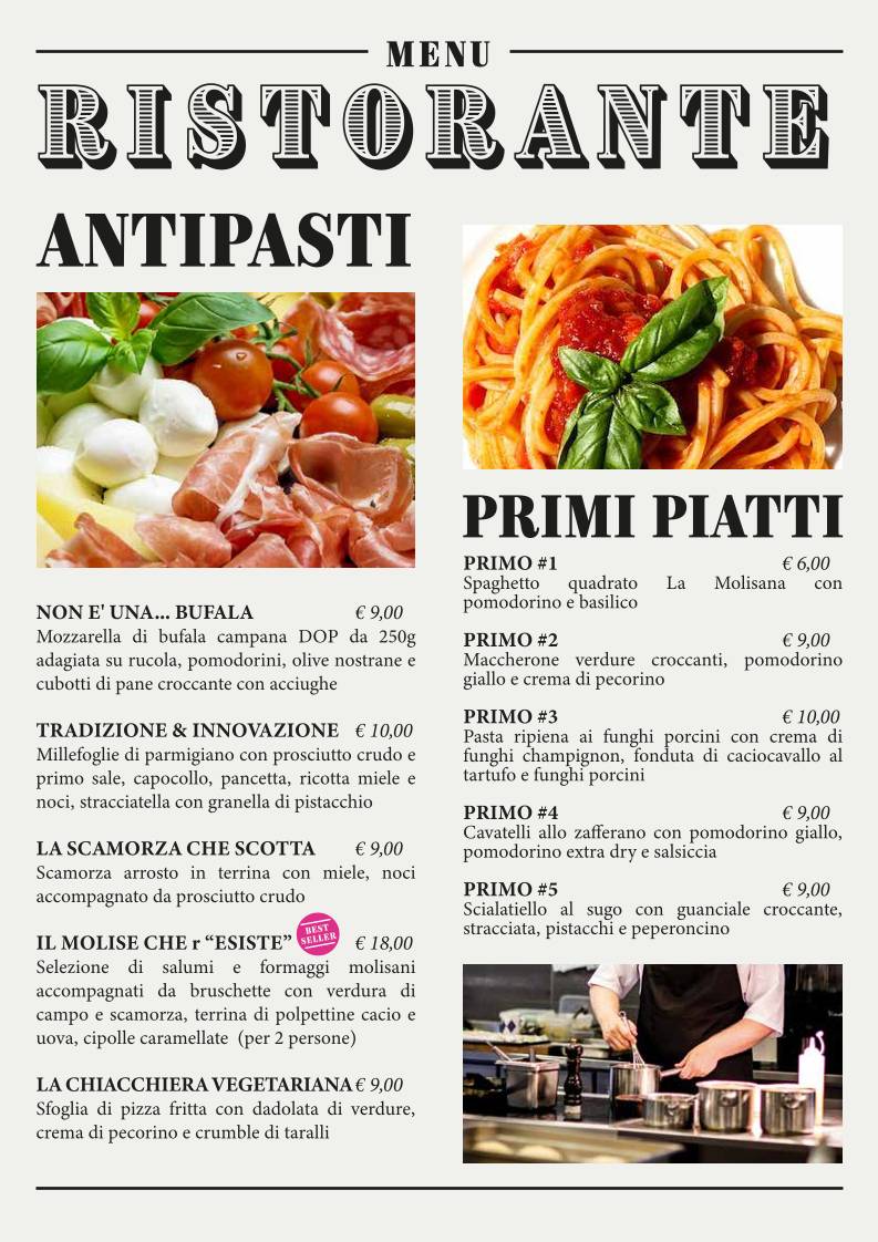 Ristorante Pizzeria "il Castello" di Francesca меню