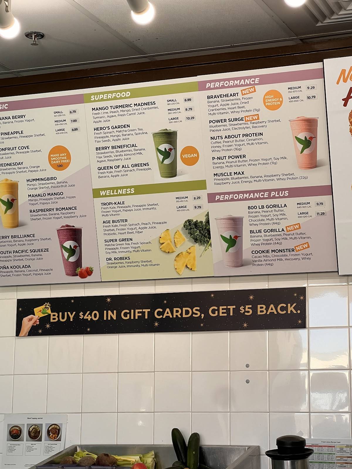 Robeks Fresh Juices & Smoothies меню