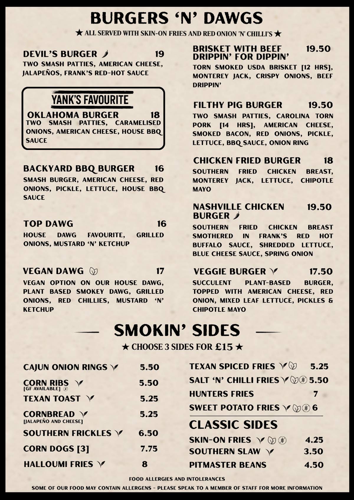 Rodeos BBQ - Wolverhampton меню