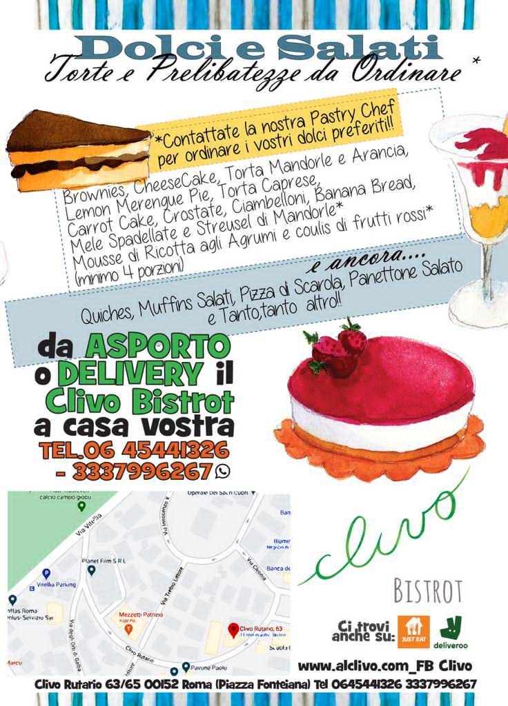 Clivo Bistrot меню