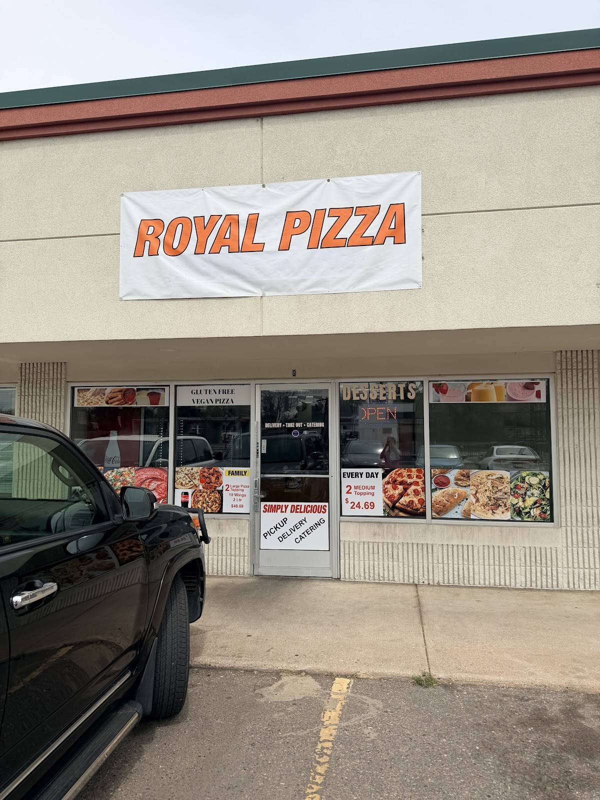 Royal pizza меню