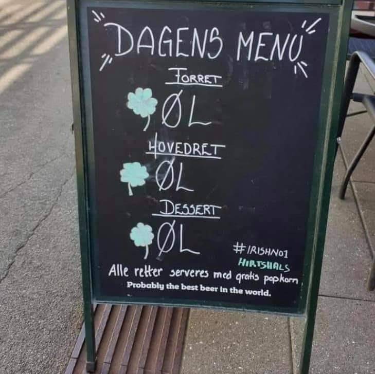 Ryslinge Bodega меню