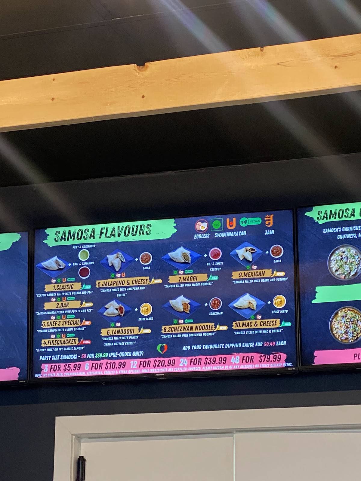 Samosa Bar Kitchener, Canada меню