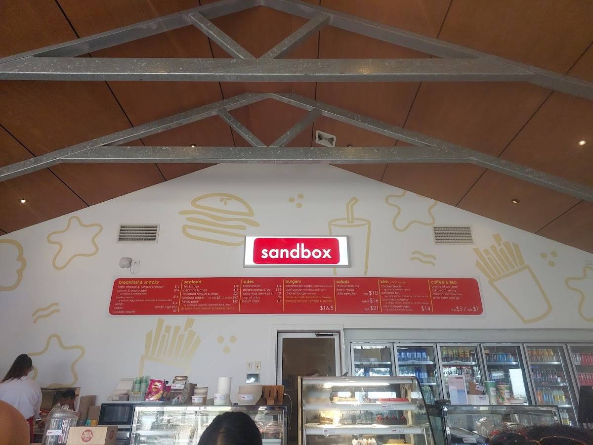 Sandbox меню