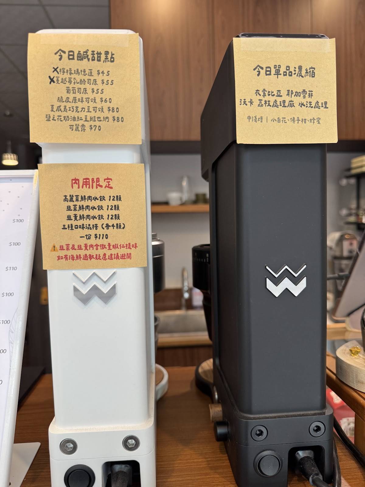 Script Coffee меню
