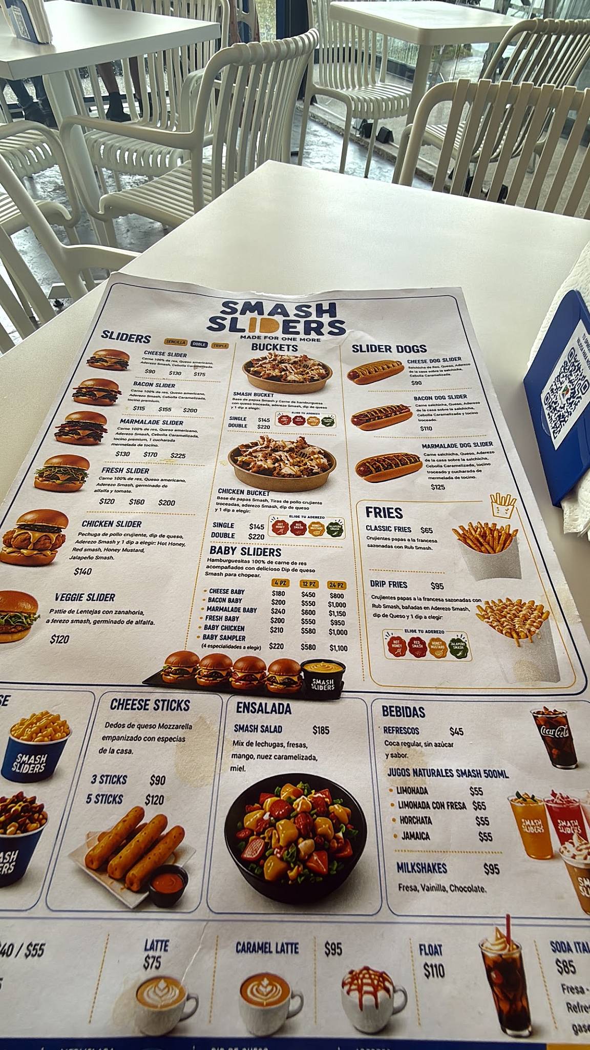 Smash Sliders меню