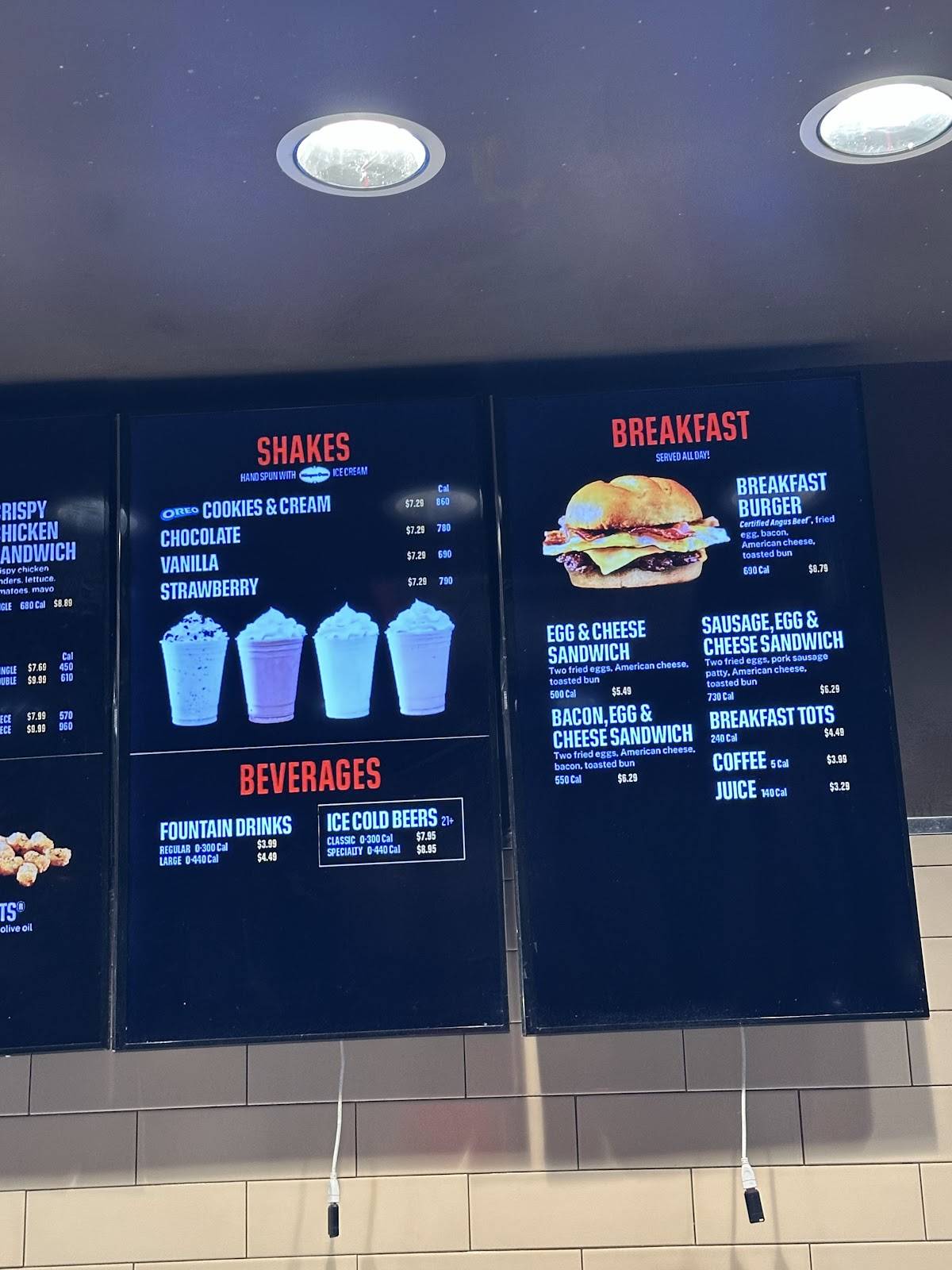Smashburger меню