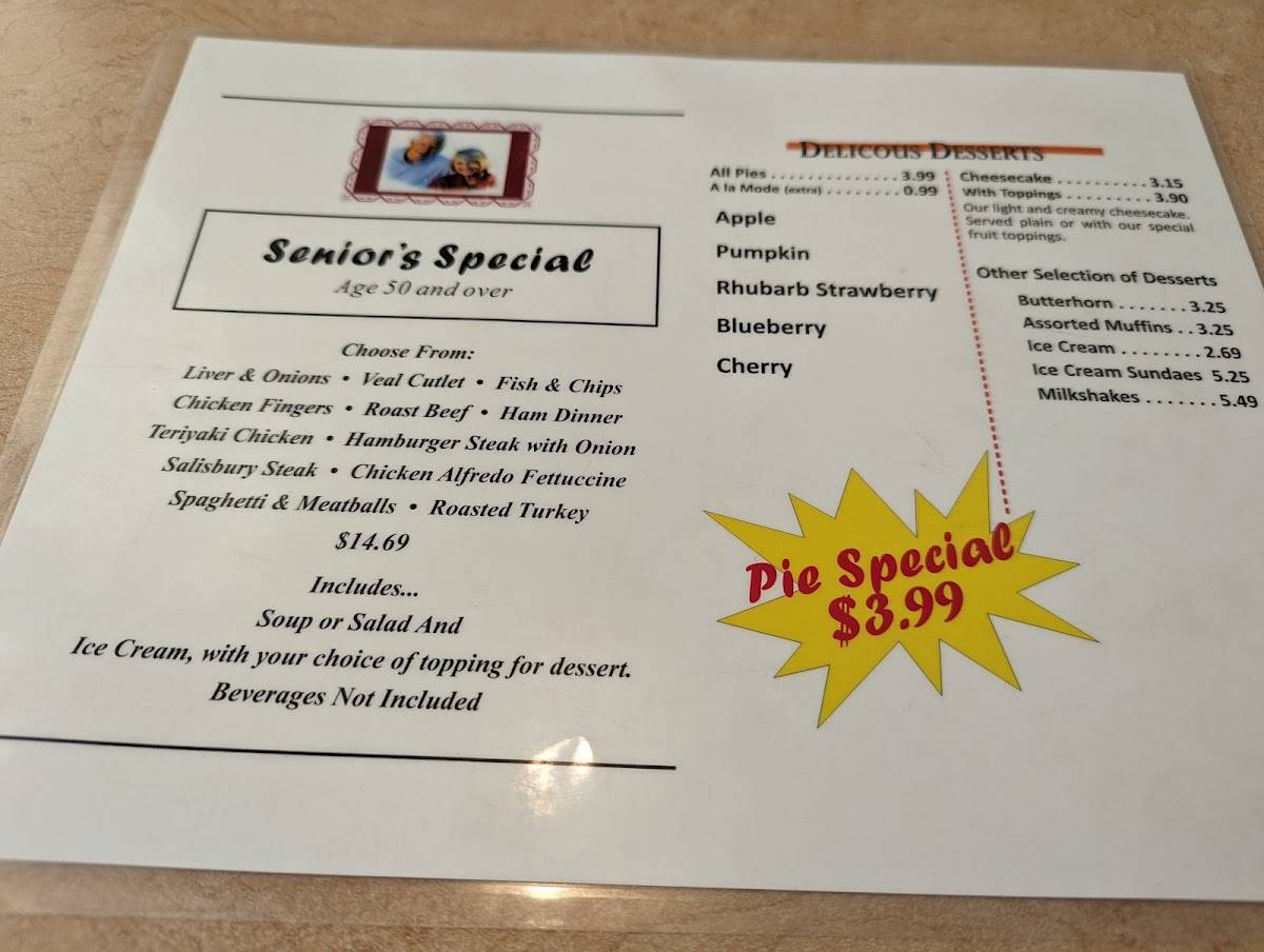 Smitty's Restaurant & Lounge - Lethbridge Mayor Magrath меню