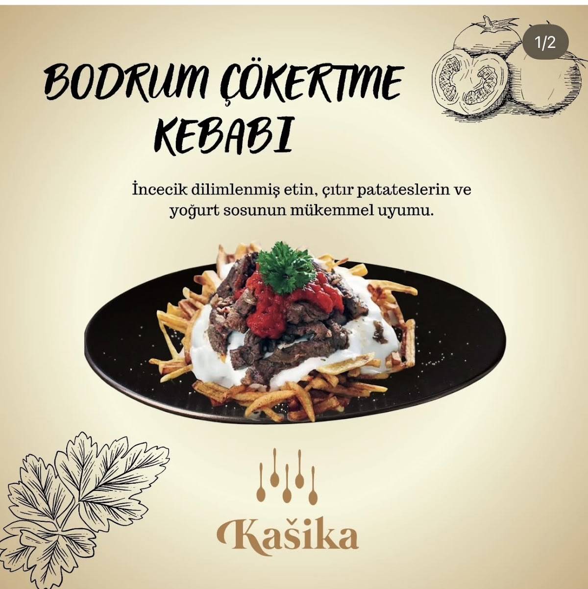 Kašika меню