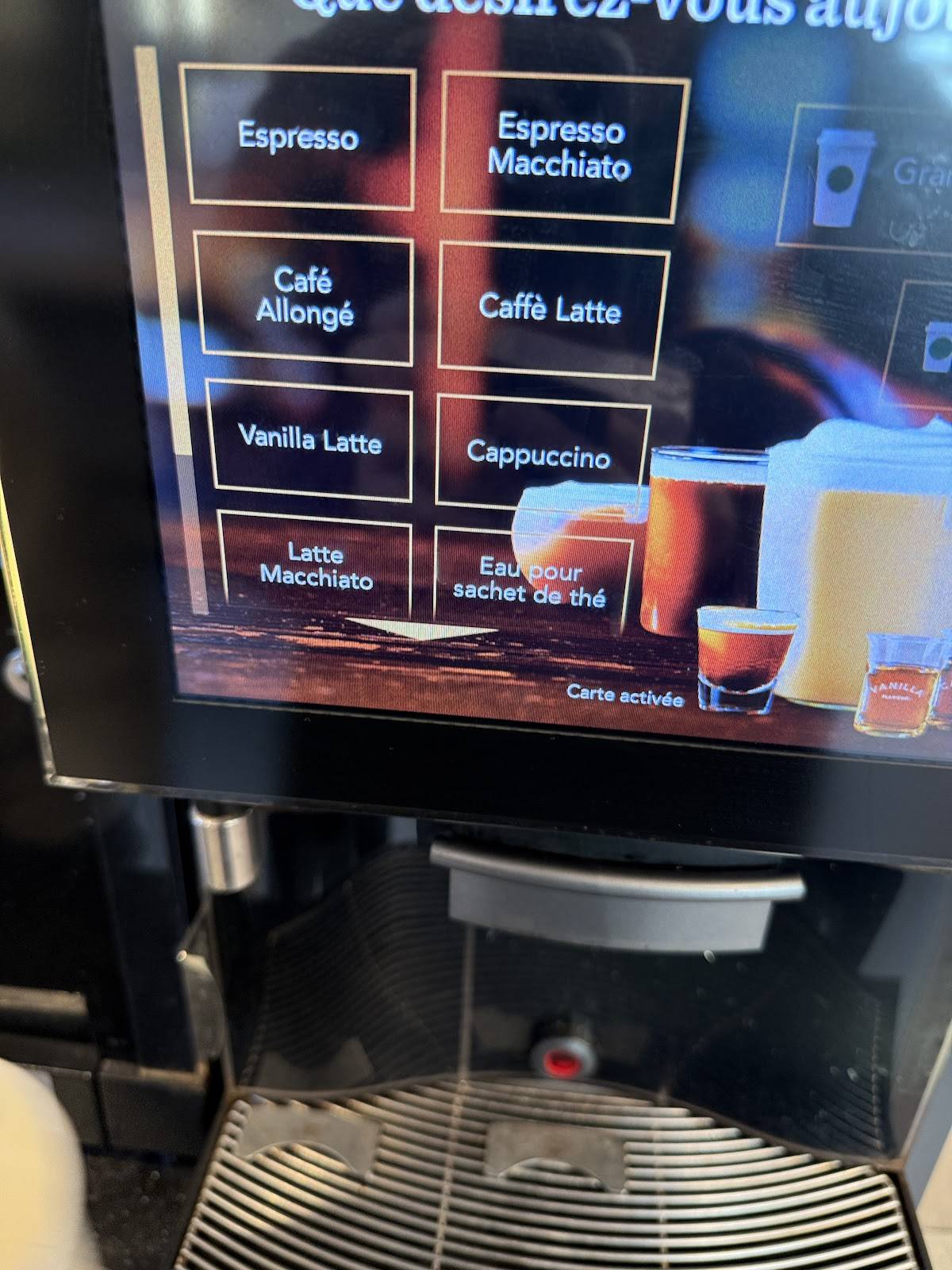 Starbucks Point меню