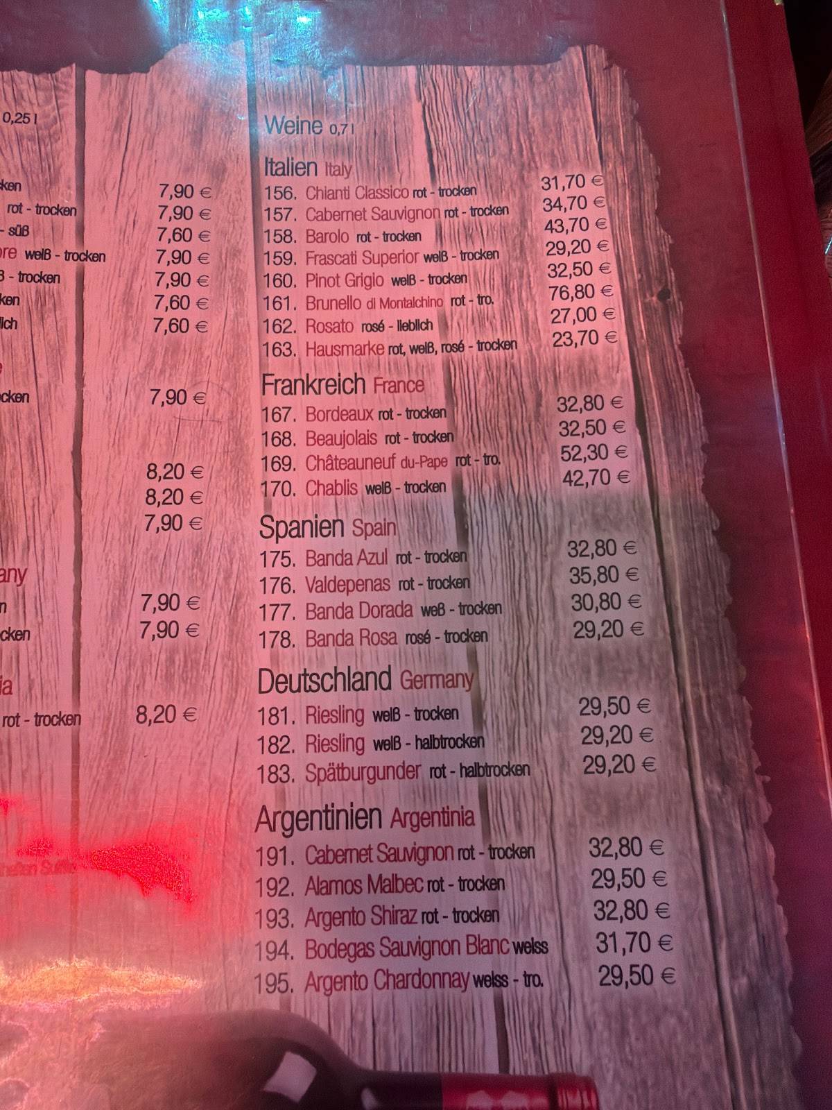 Steakhaus Angusto меню