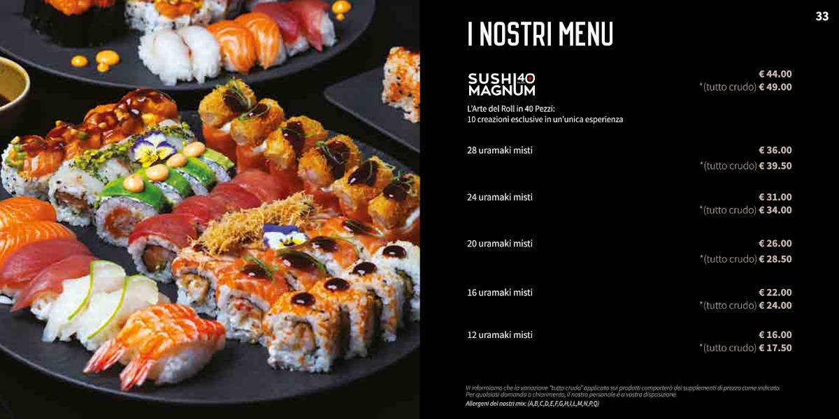Sushi Corner Rimini меню