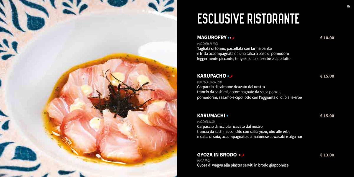 Sushi Corner Rimini меню