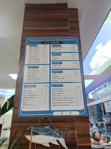 TASDELEN BALIK RESTORANT меню