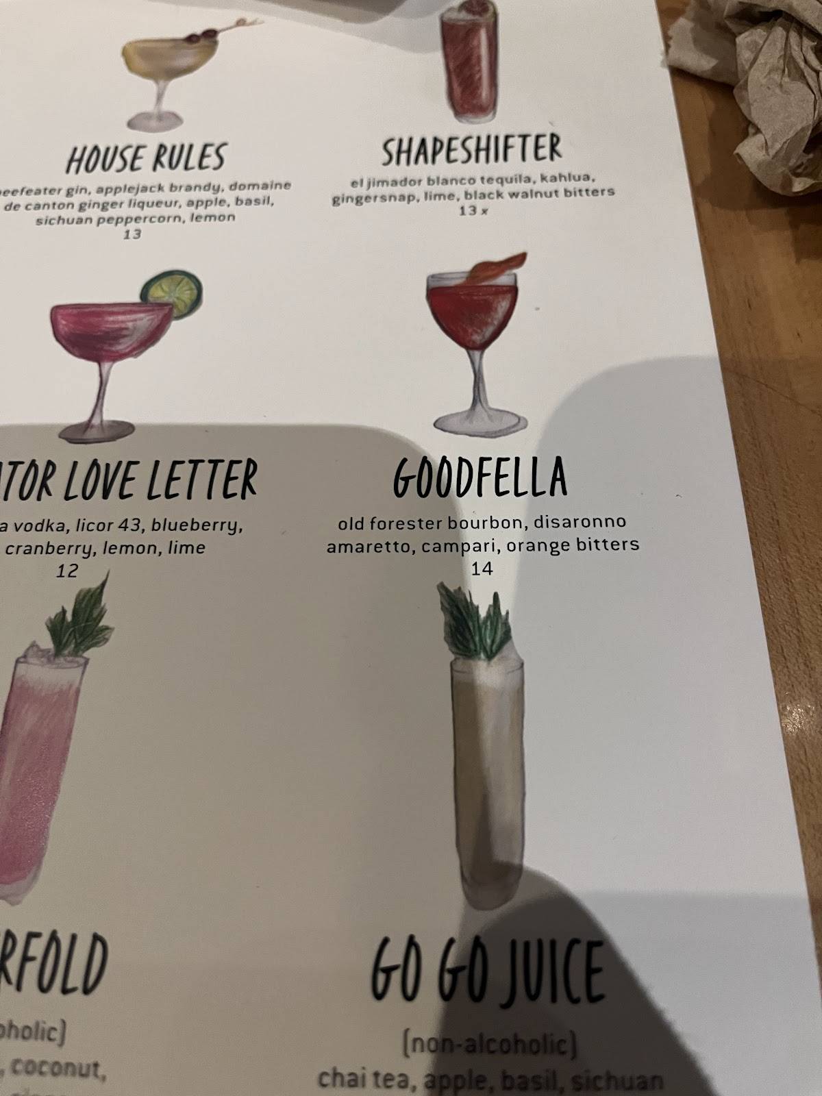 Taza Grill меню