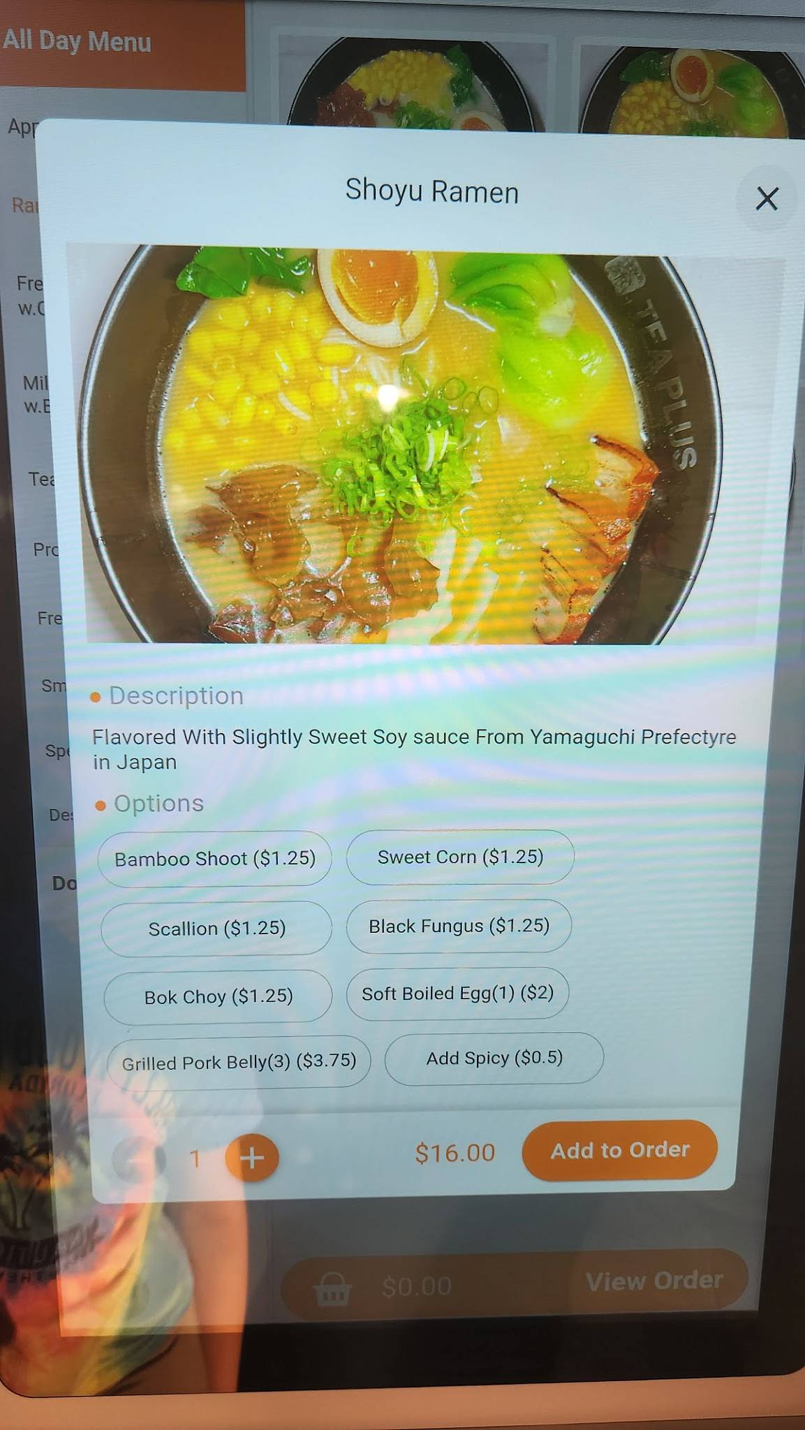 Tea Plus меню