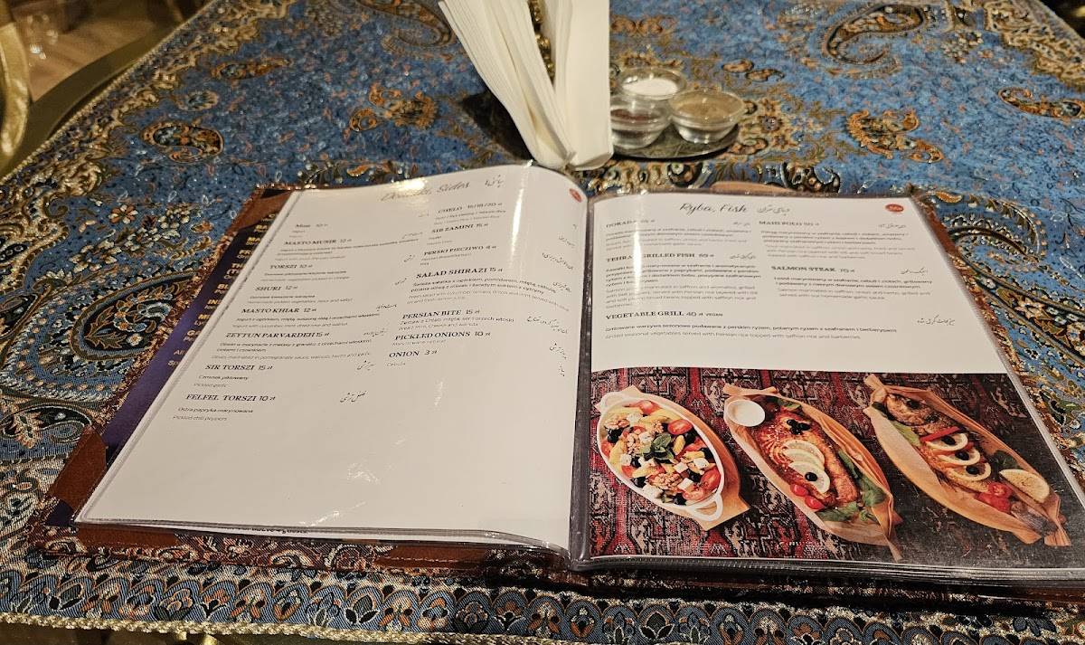 Tehran Restauracja меню