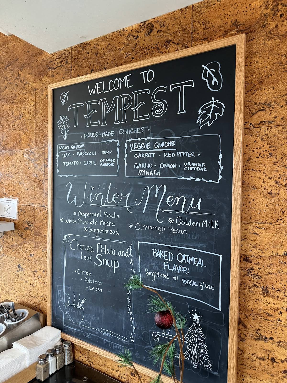 Tempest Coffee Collective меню