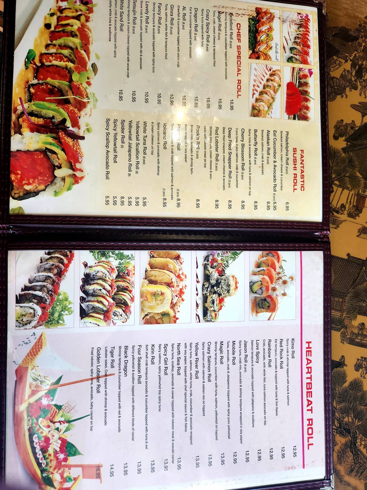Tetsujin Japanese Sushi & Hibachi Grill меню