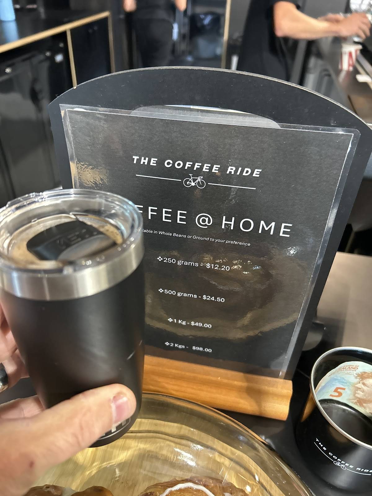 The Coffee Ride Cafe меню