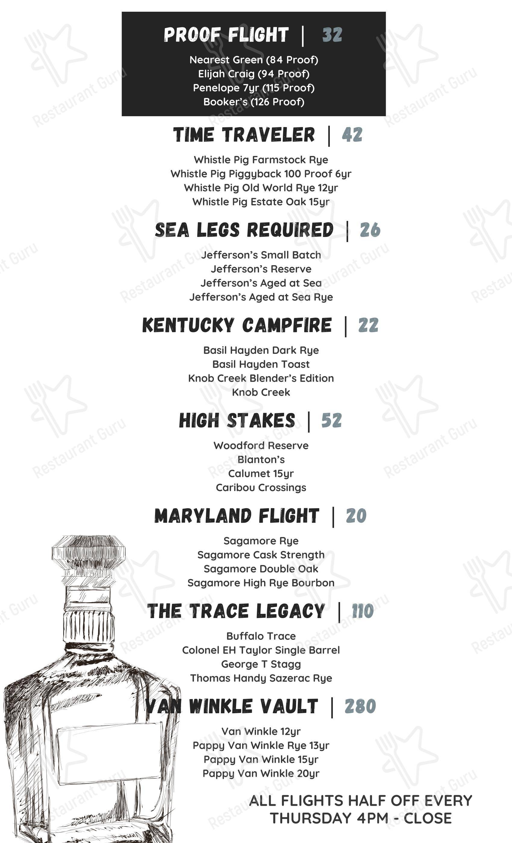 The Local в Фолстоне - Lunch Menu