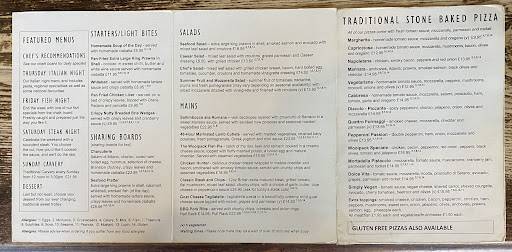 The Woolpack Pub Elstead меню