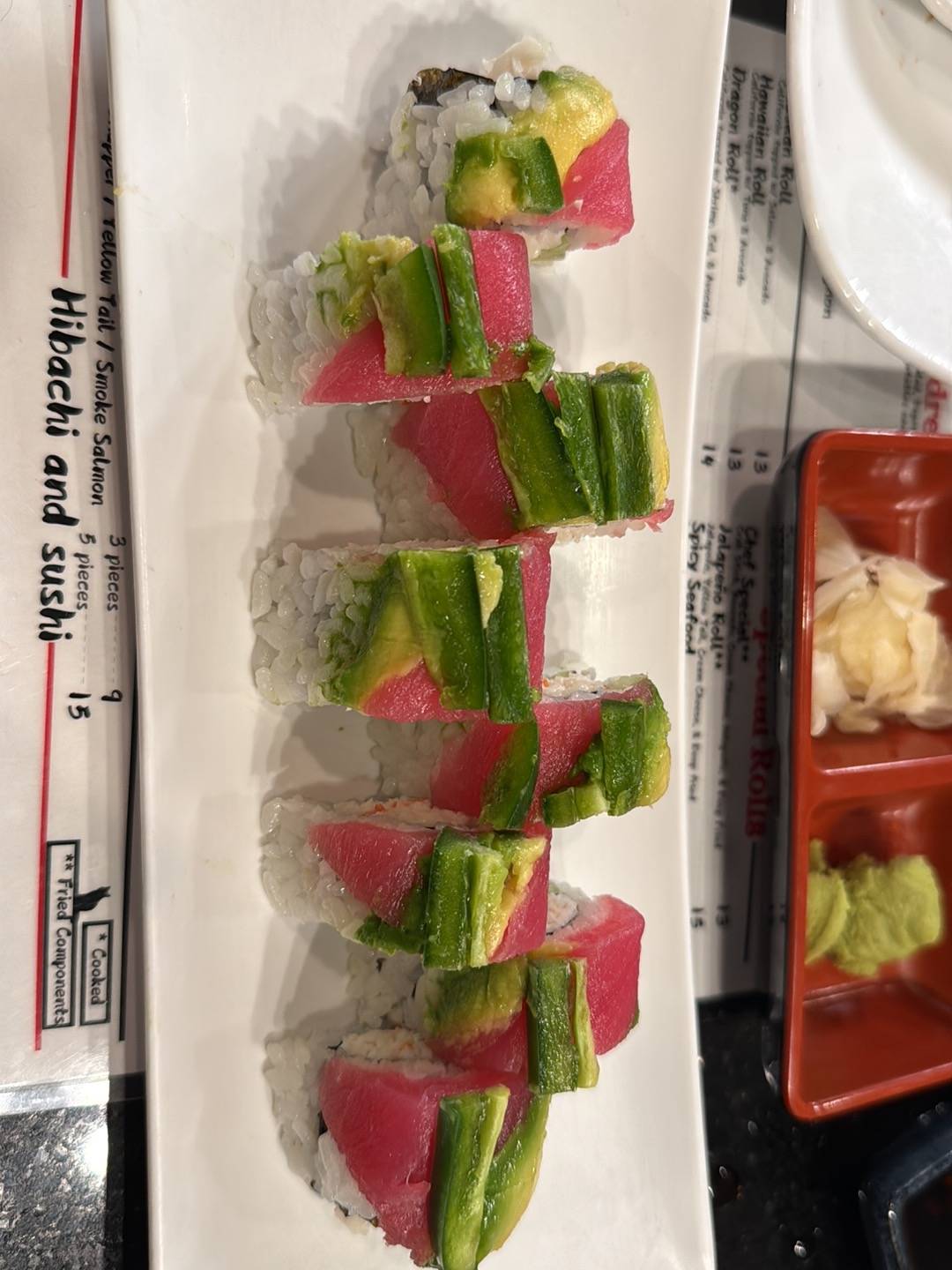 Tokyo Hibachi & Sushi меню