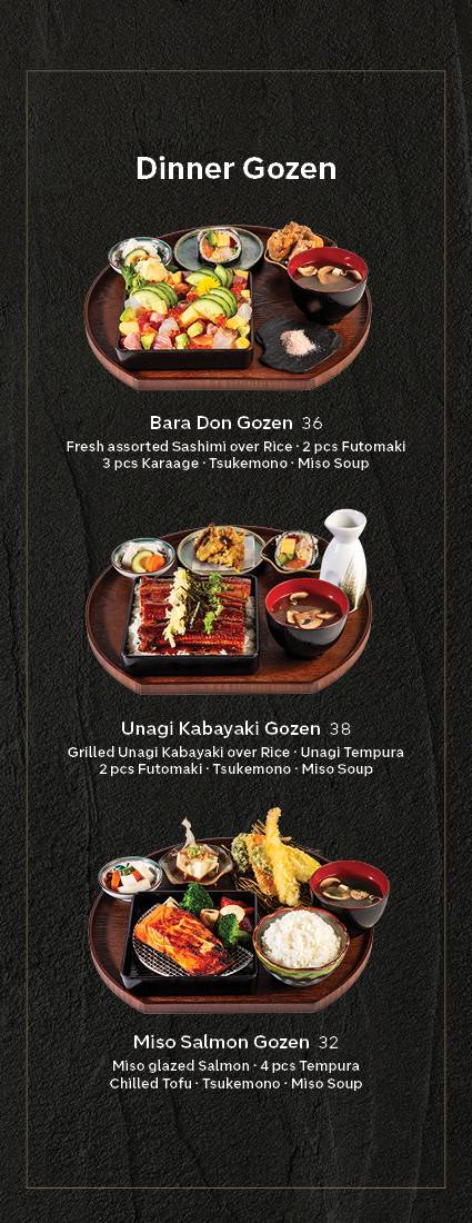 Kin Sushi - North York меню