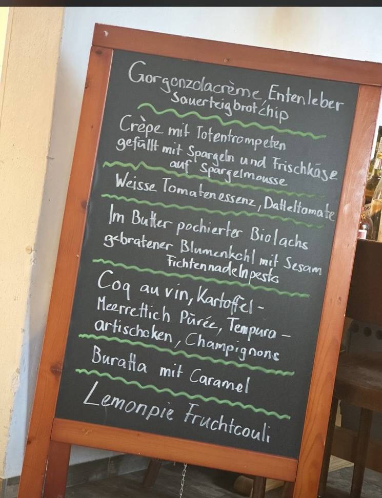 Restaurant Trotte Rüdlingen меню