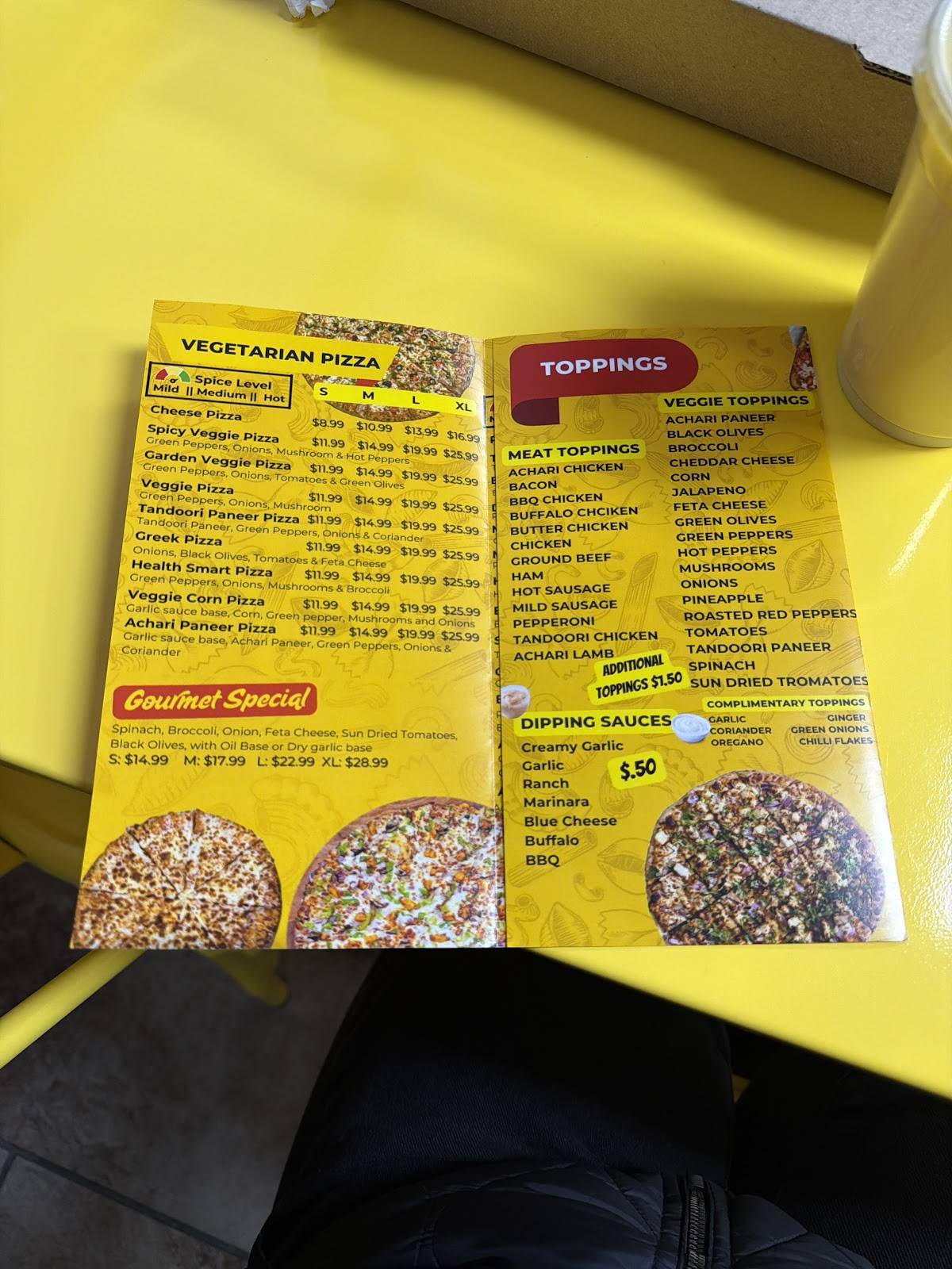 True Slice Pizza меню