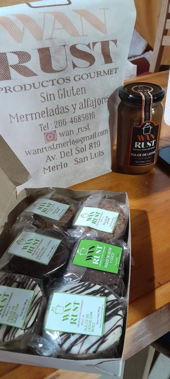 Wan Rust Sin gluten меню