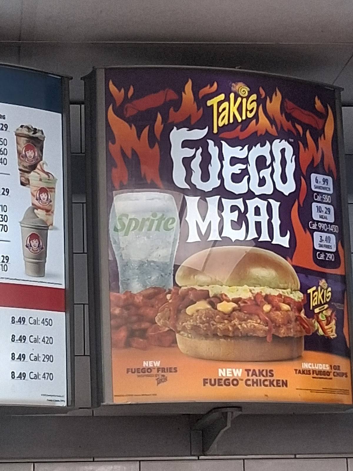 Wendy's меню