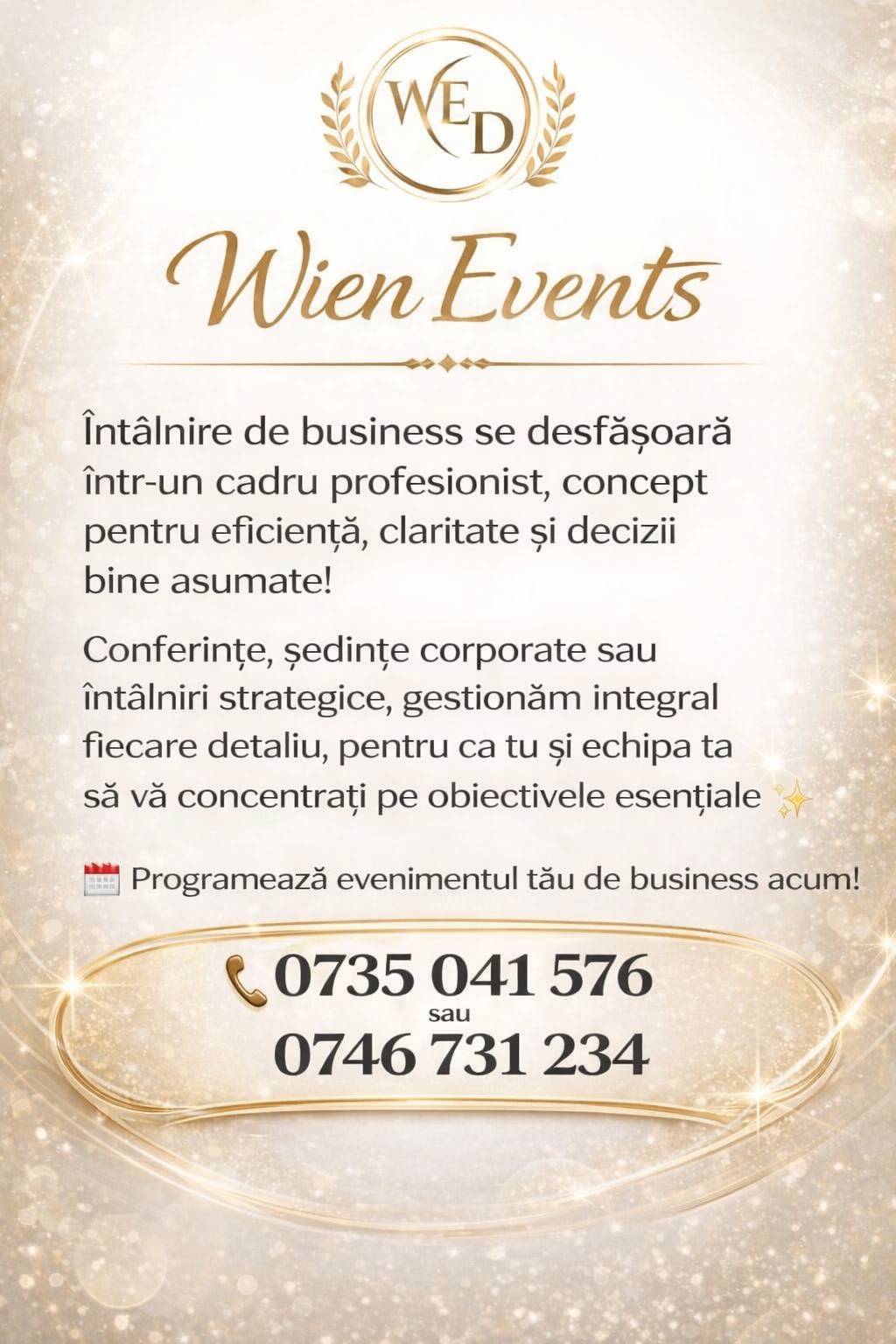 Wien Events меню