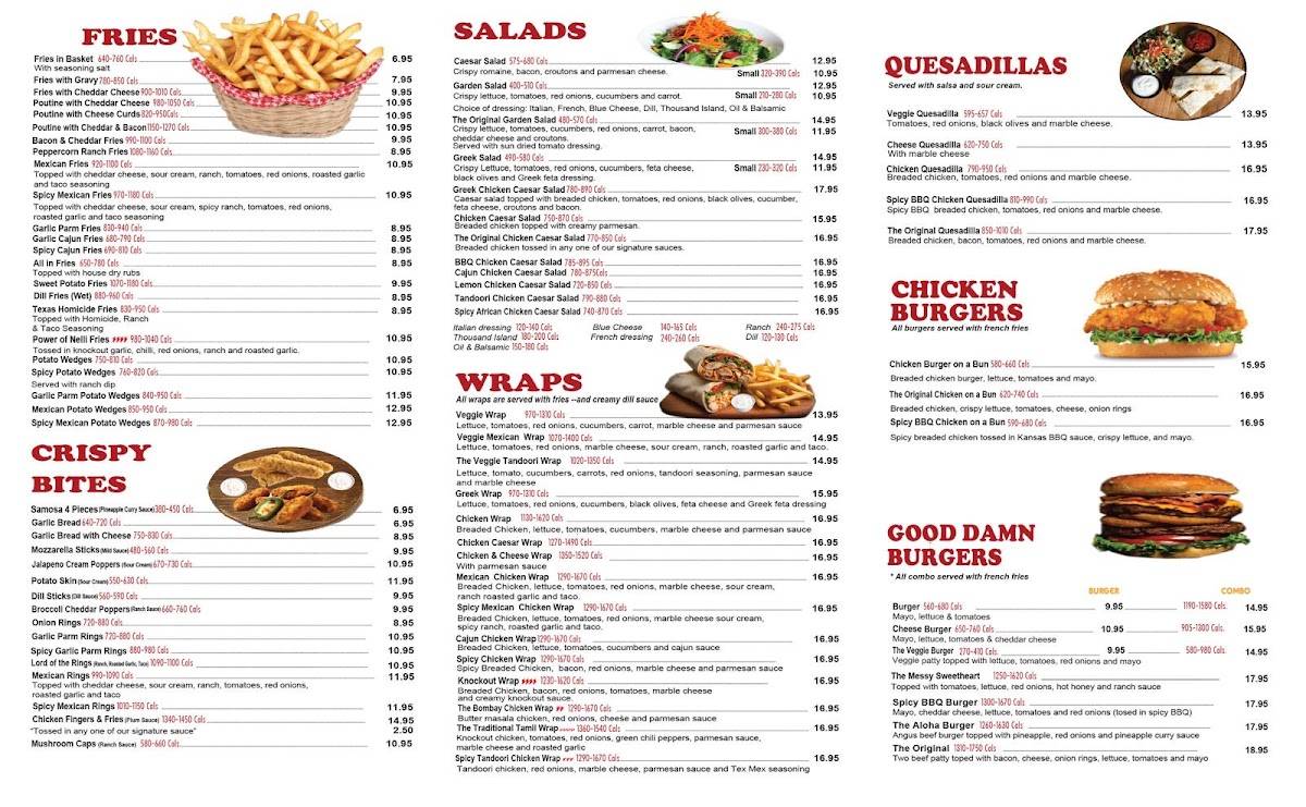 Wing House Express Whitby меню