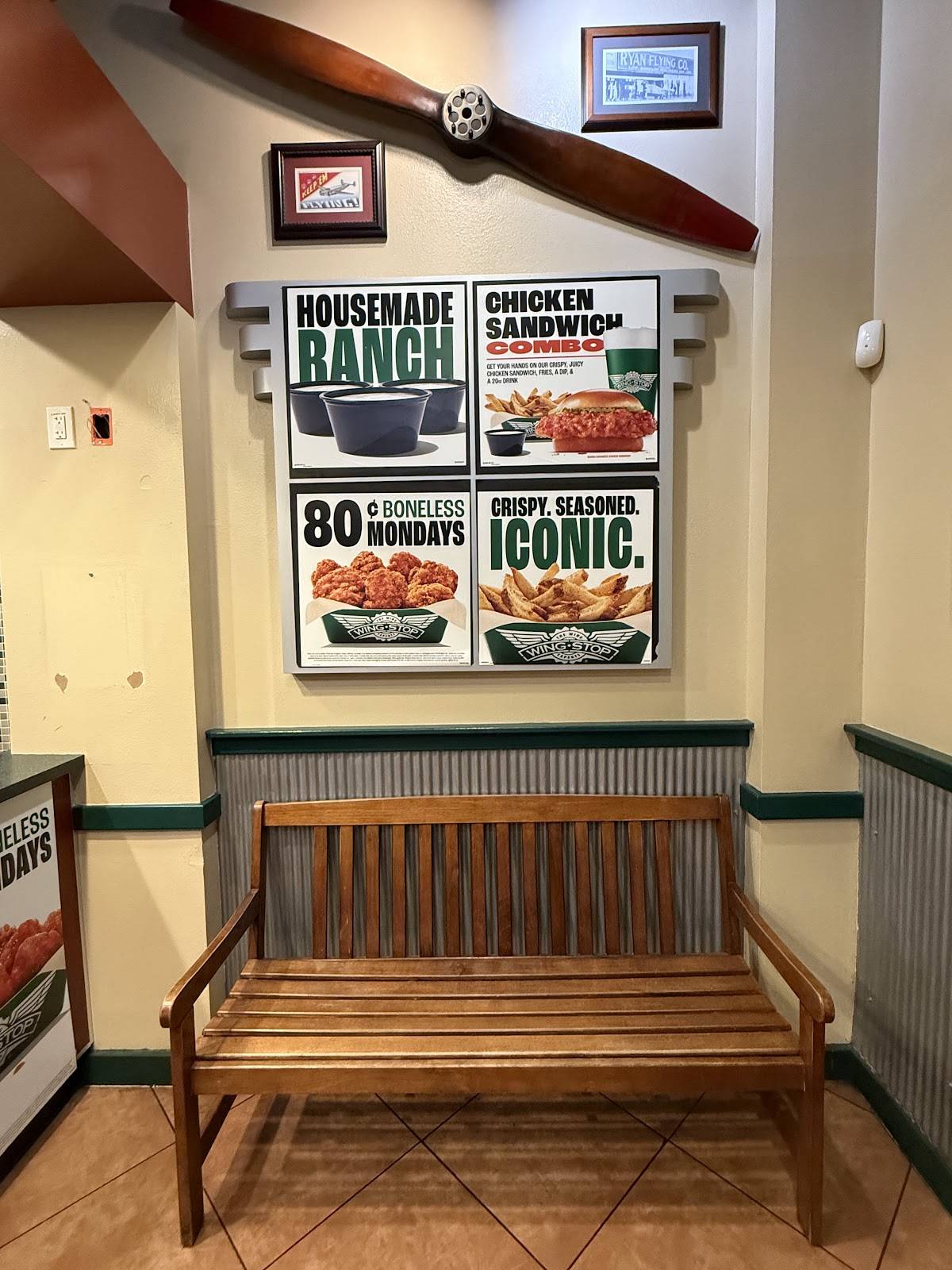 Wingstop меню