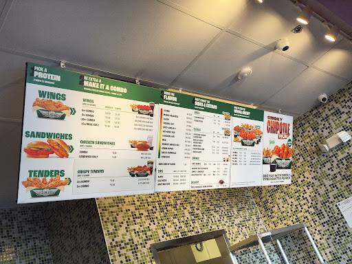 Wingstop меню