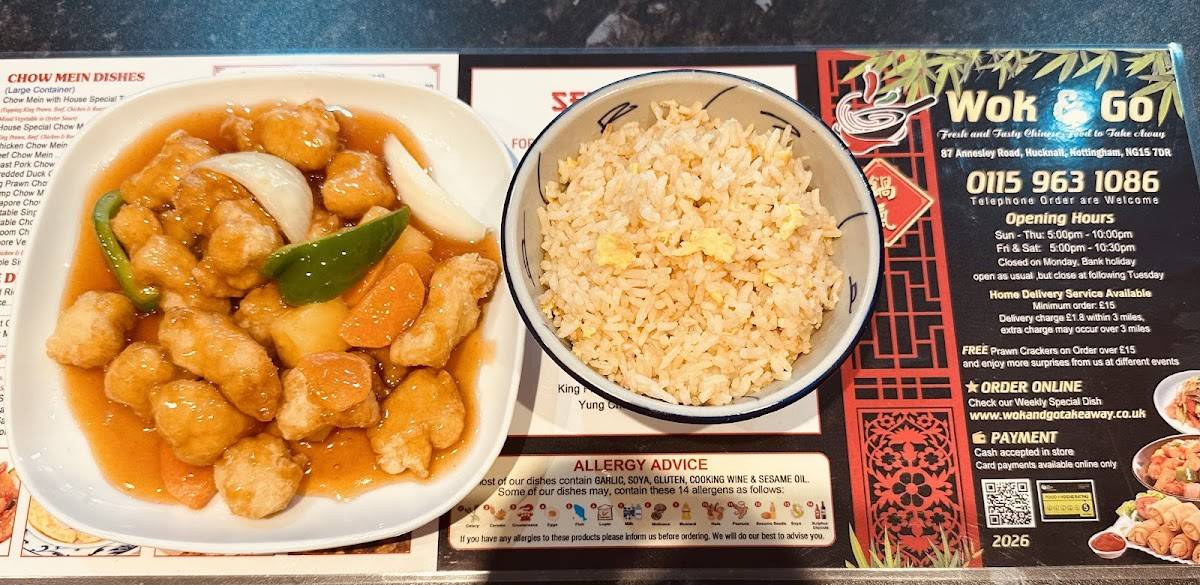 Wok & Go меню