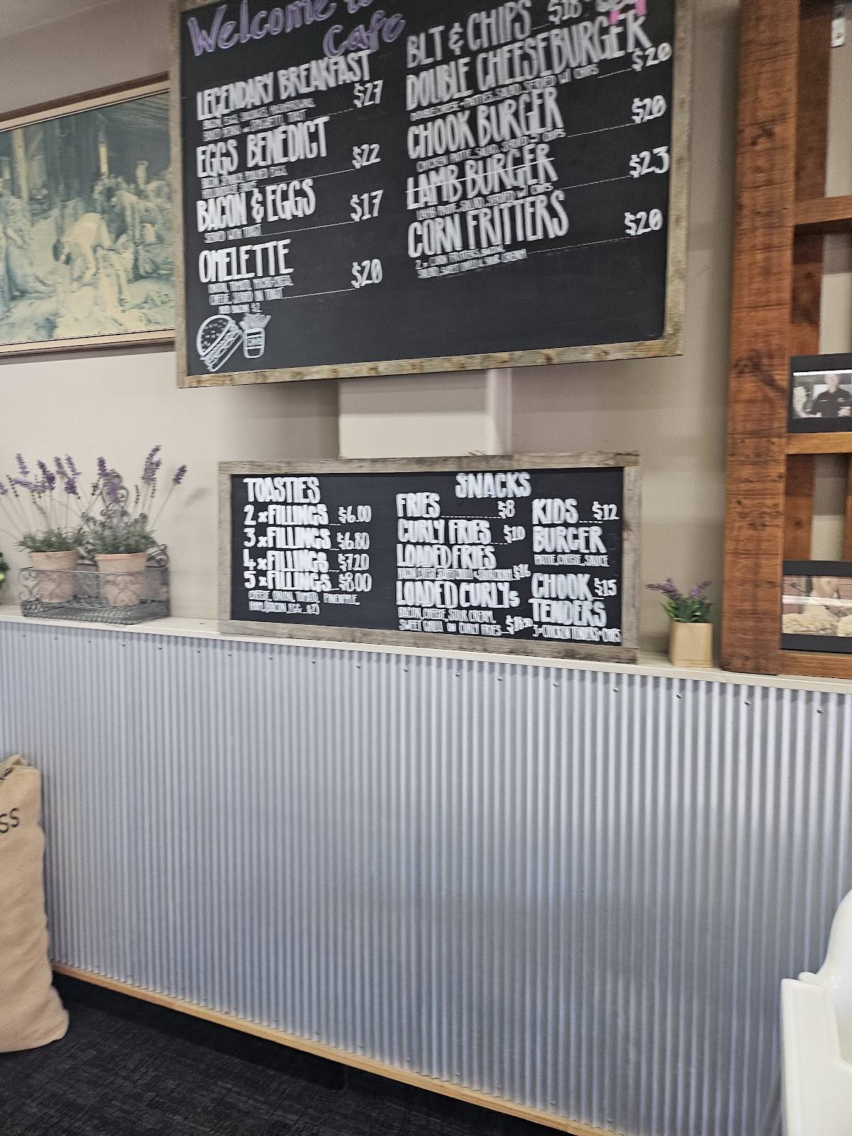 Wool Press Cafe меню