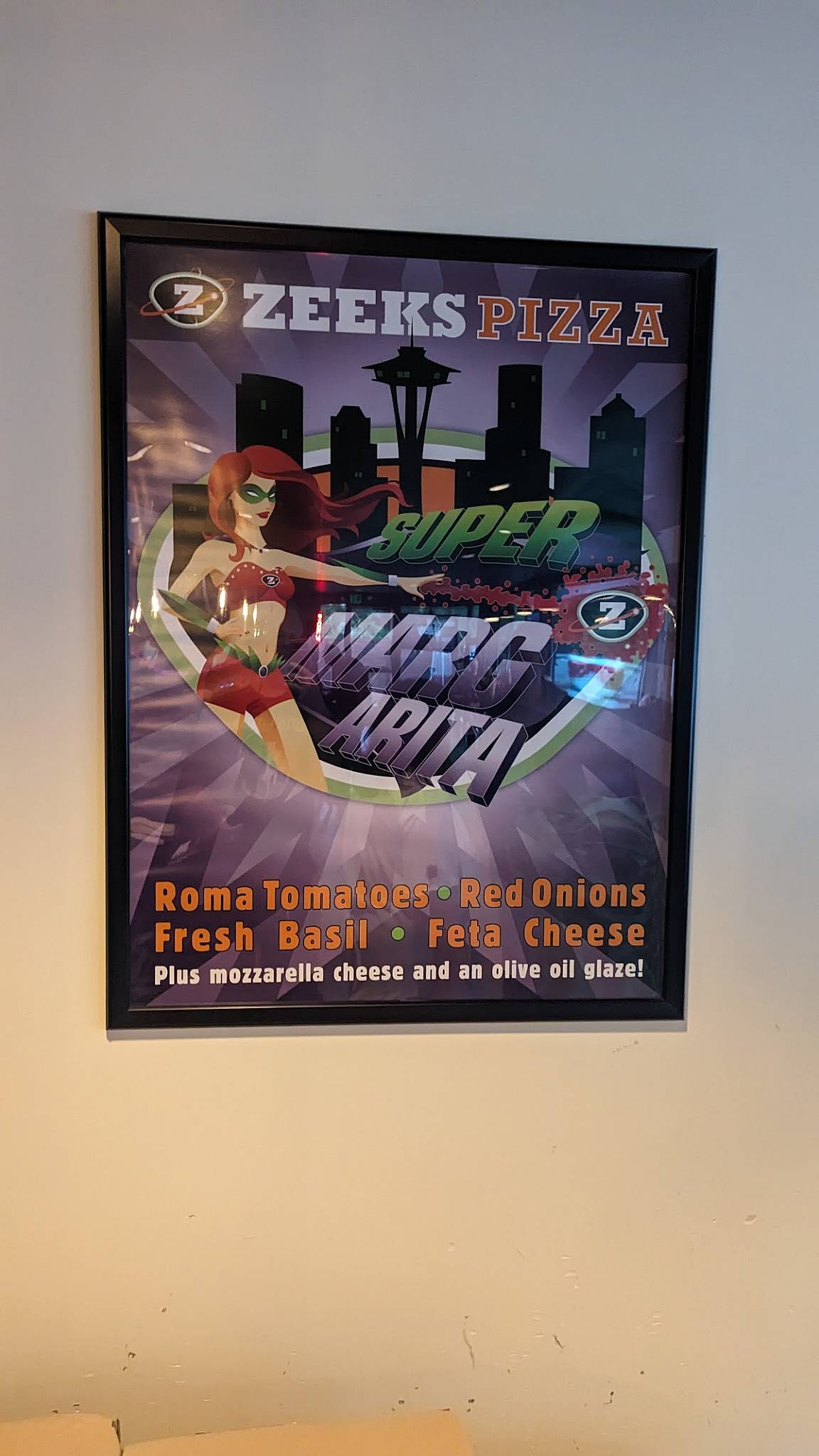 Zeeks Pizza меню