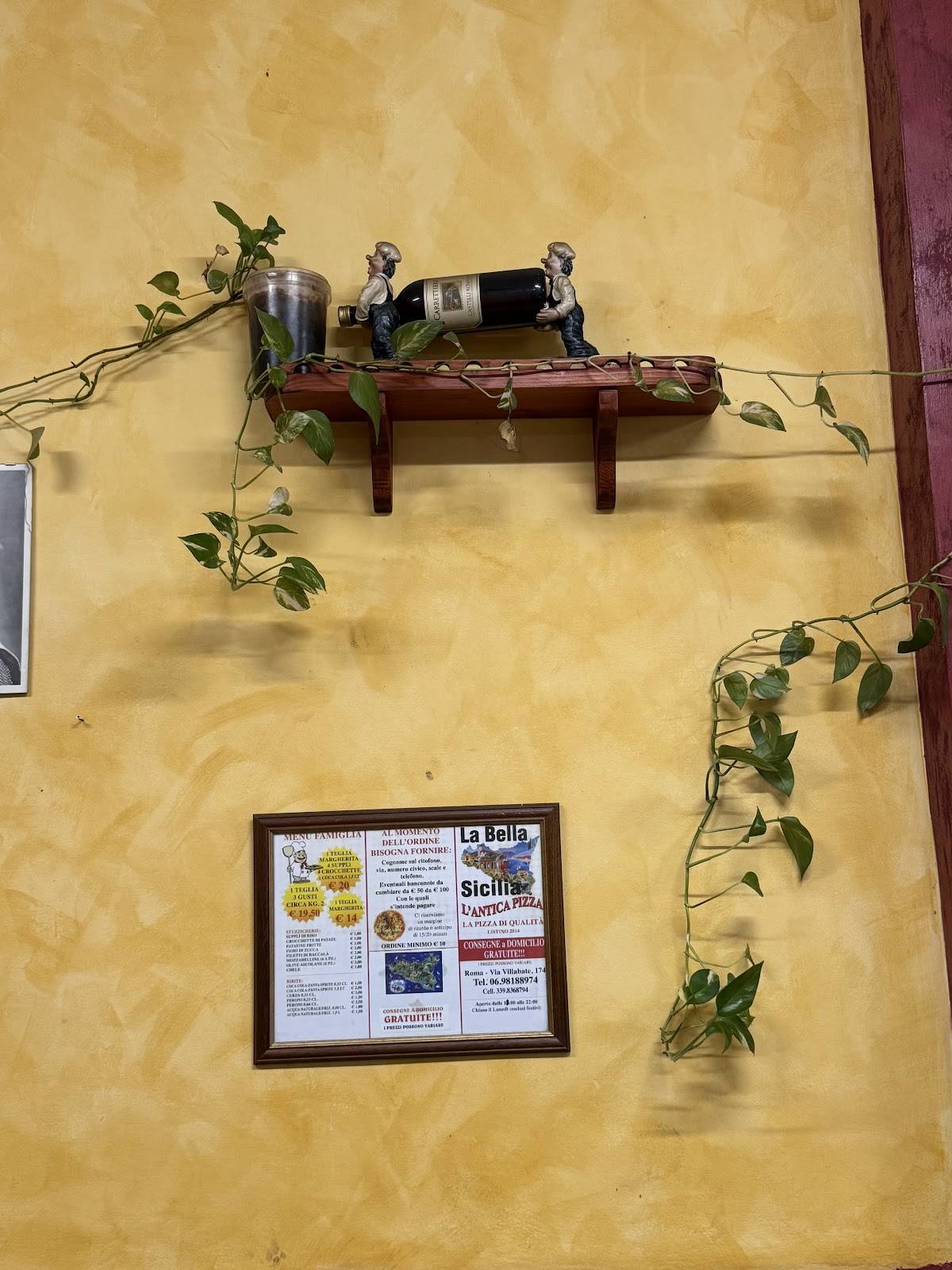 l'antica pizza меню