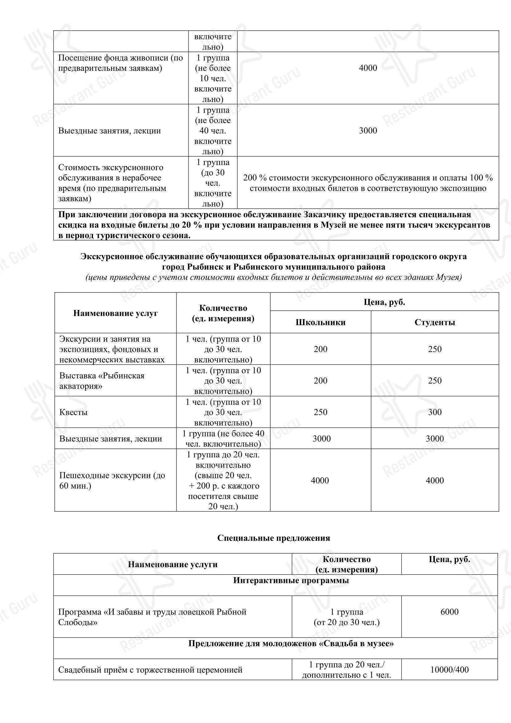 菜单 кафе 12 Стульев