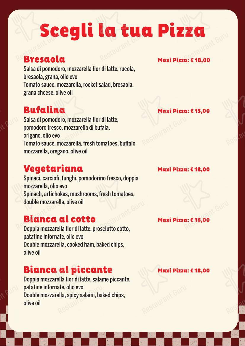Меню ресторана Piuma Pizza - Меню напитков