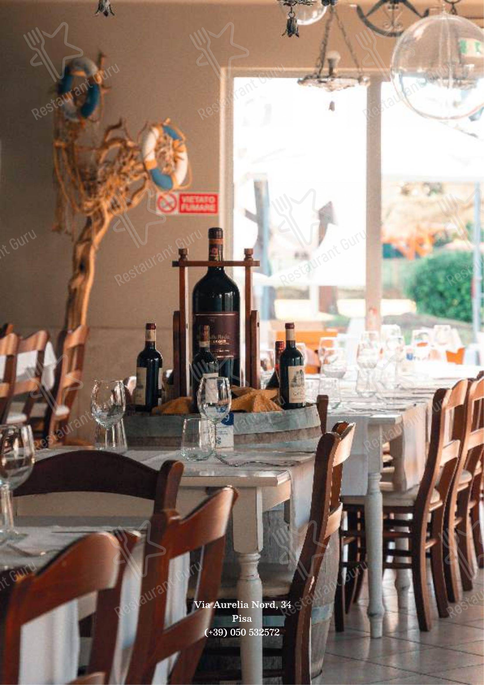 Ristorante Pizzeria Da Rino в Пизе - 菜单