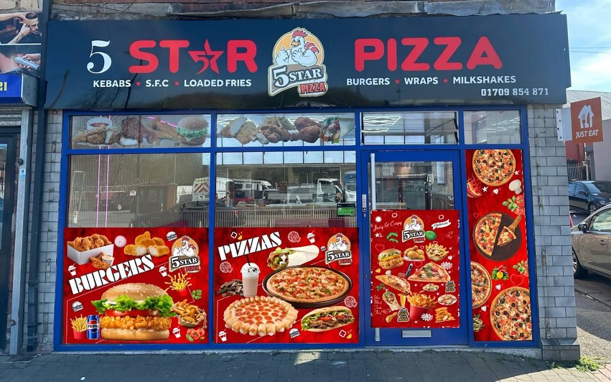 5 Star Pizza меню