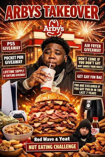 Arby's меню