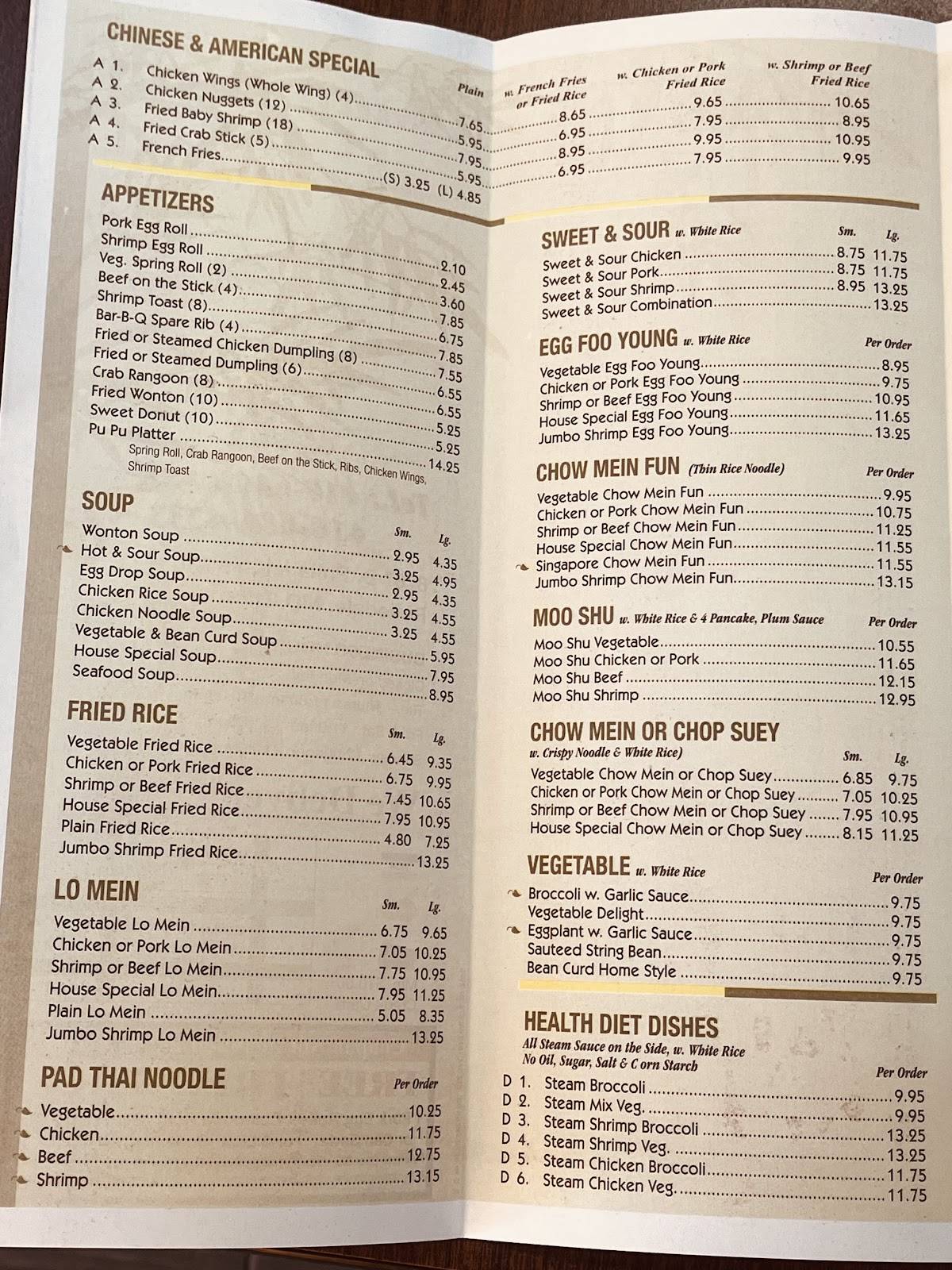 Asian Bistro Express меню
