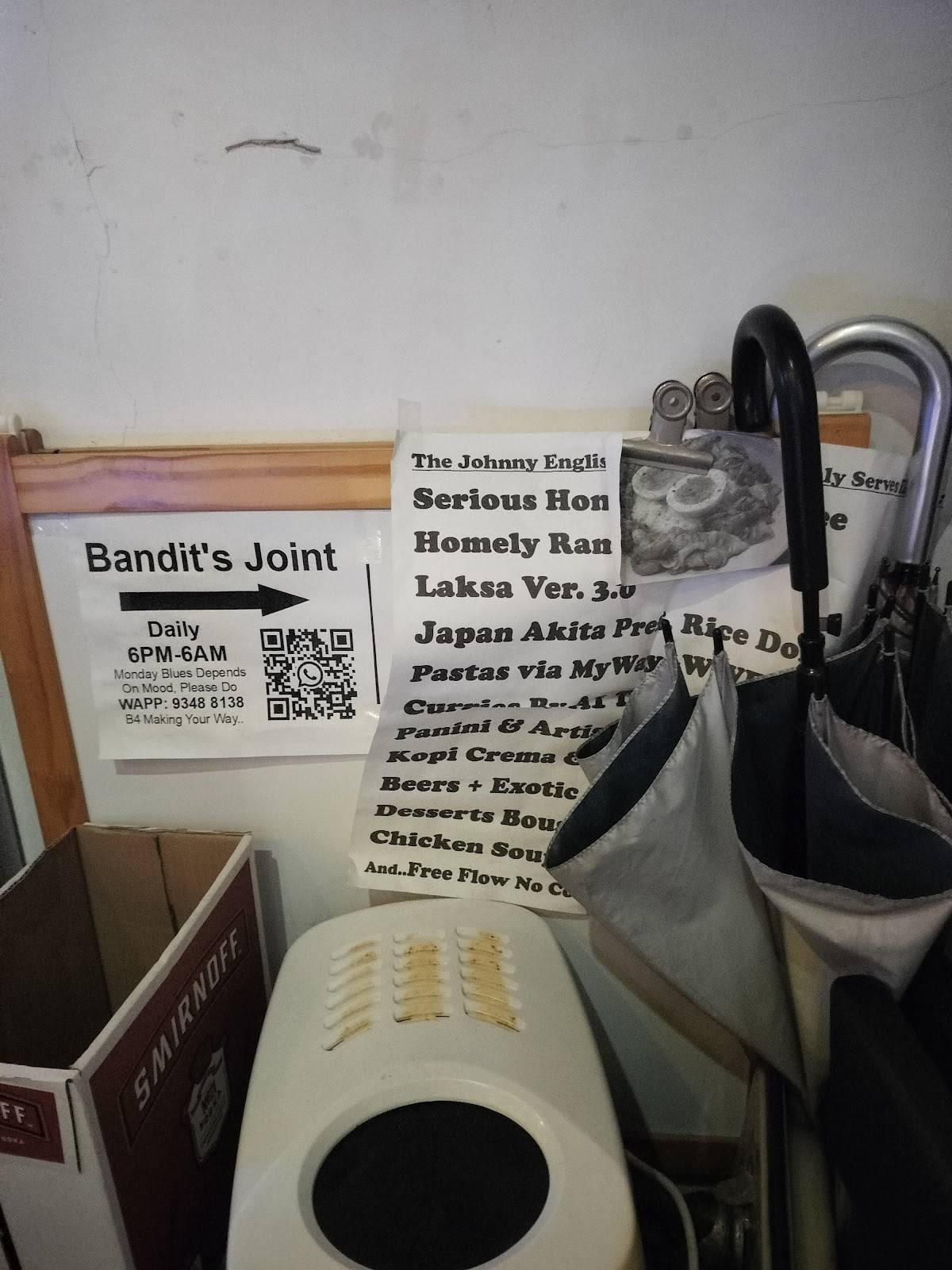 Bandit's Joint меню