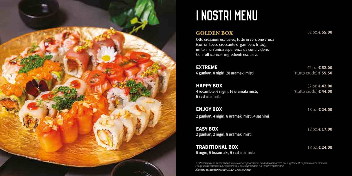 Sushi Corner Rimini меню
